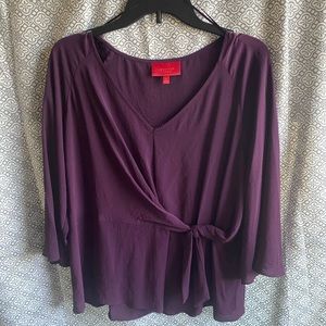 NWT Jennifer Lopez Purple Blouse